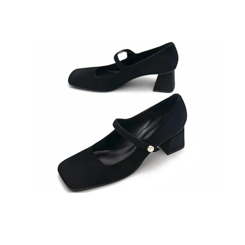 PEDRO High Heels Women's Low Top Black/Beige/Black 2-2