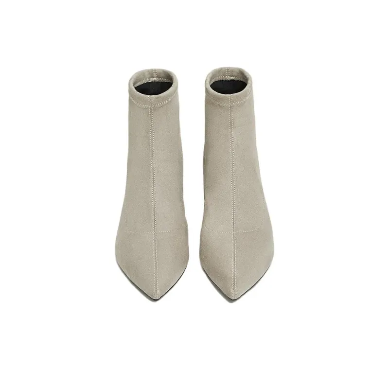 TATA Ankle Boots Women's Gray/Black-3