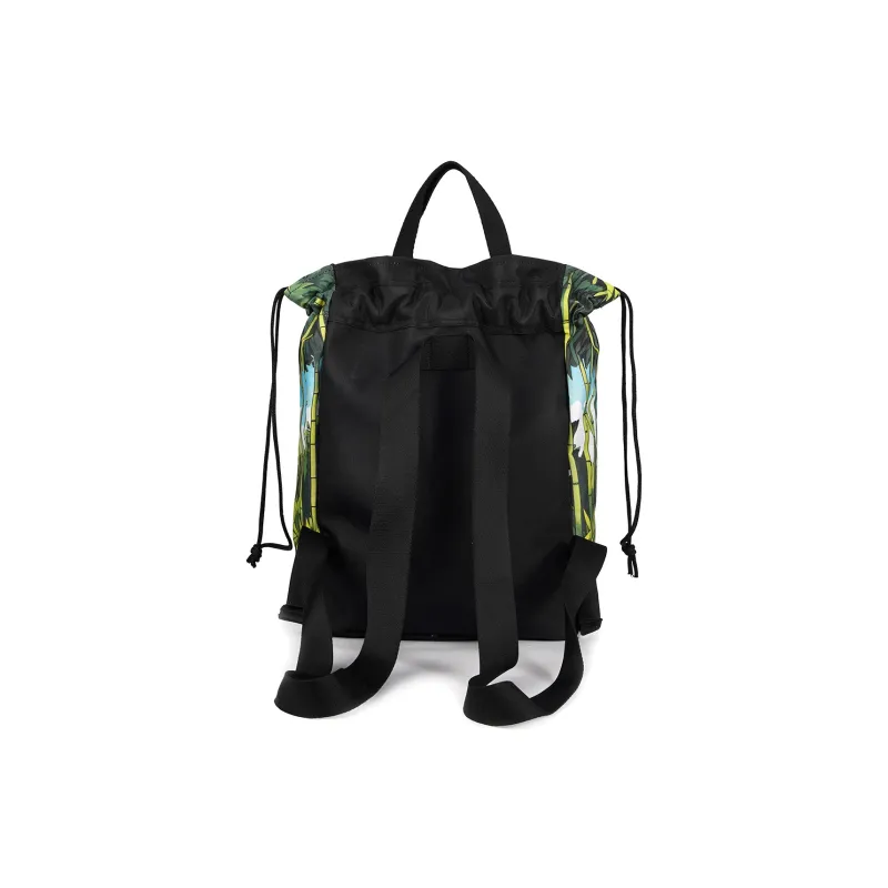 Dubaolu Fabric Tennis Backpack Regular Unisex Black-3
