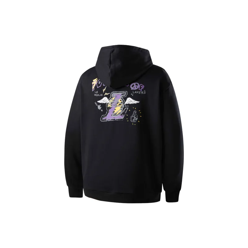 NBA Los Angeles Lakers Sweatshirt Unisex Black-1