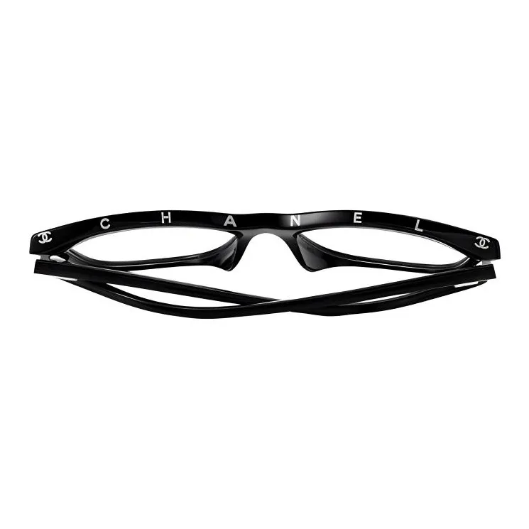 CHANEL Square Frame Eyeglass Frames Unisex-3