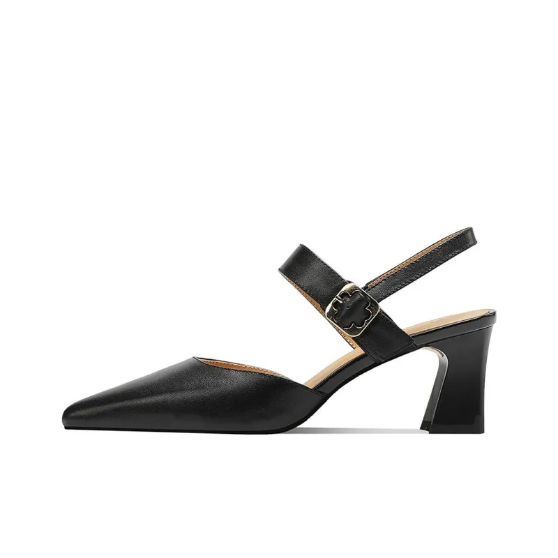 BOSSSUNWEN Spool Heel High Heels 6cm Women's-5