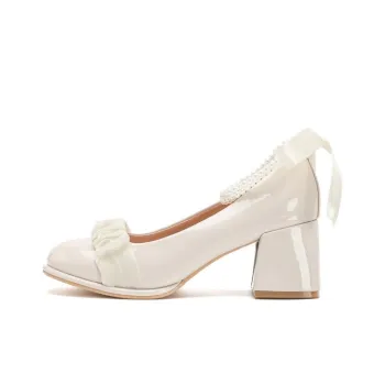 HKCP Chunky Heel High Heels 6cm Women's
