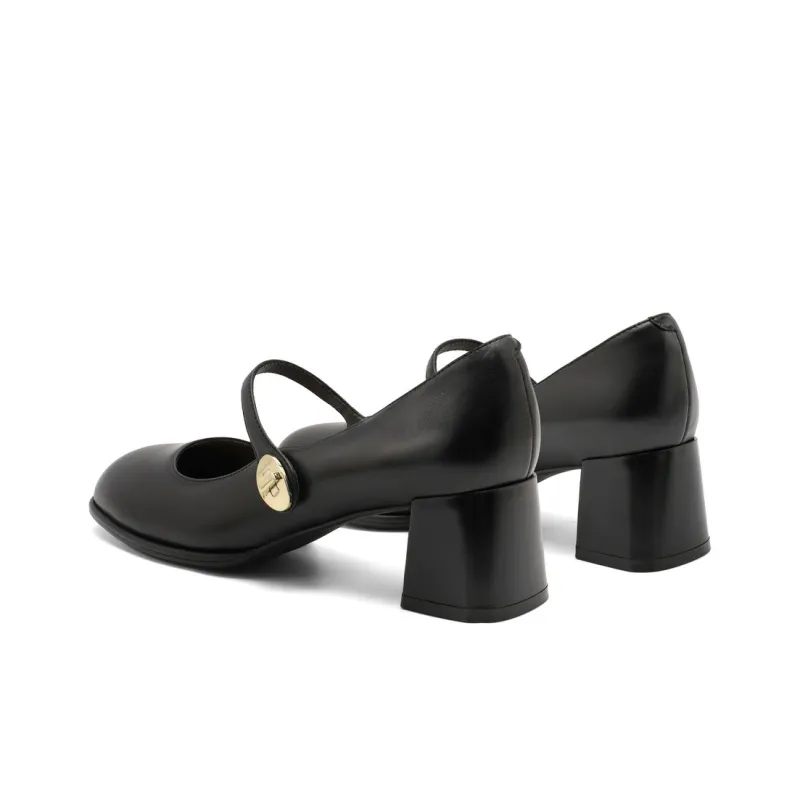 BELLE Block Heel High Heels 5cm Women's-7