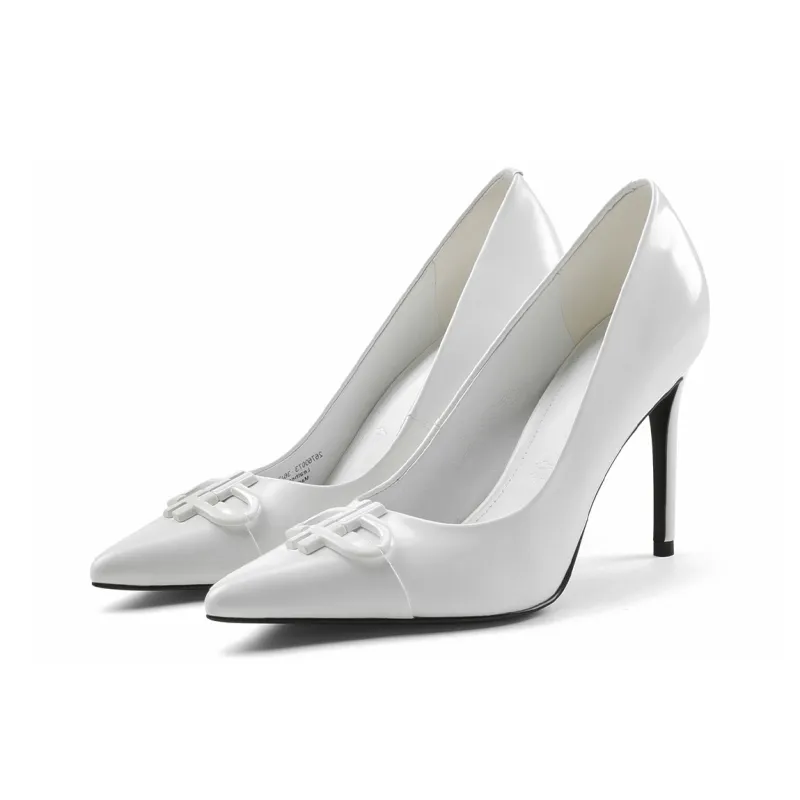 PEDRO Slim Heel High Heels 9.5cm Women's-5