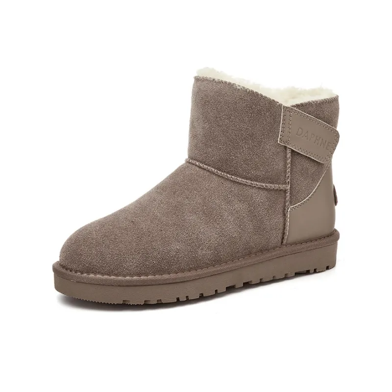 DAPHNE Thermal Short Snow Boots 2cm Women's-7