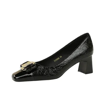 Bamiti As If Treading On Level Ground Chunky Heel High Heels 5CM Women's