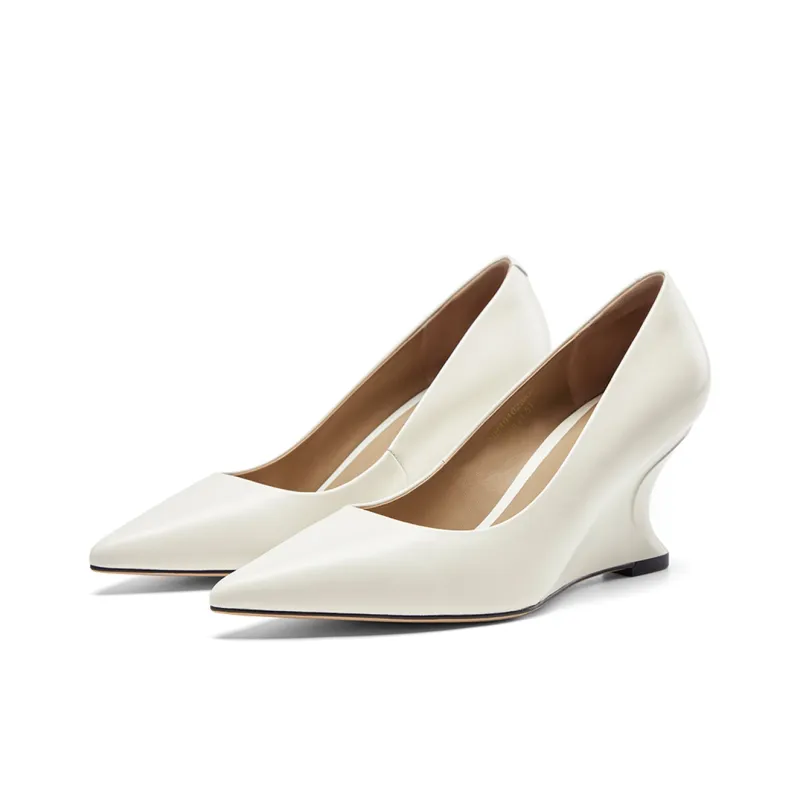 NINE WEST Wedge Heel High Heels 7.5cm Women's-9