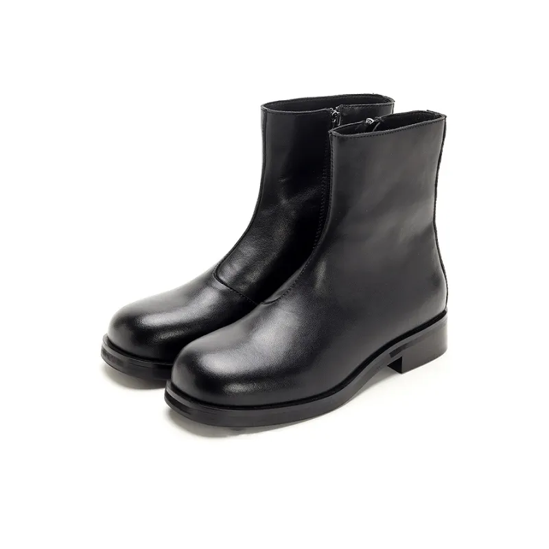 FEELDOTRENDS Ankle Boots 3.5 Cm Unisex Black-5
