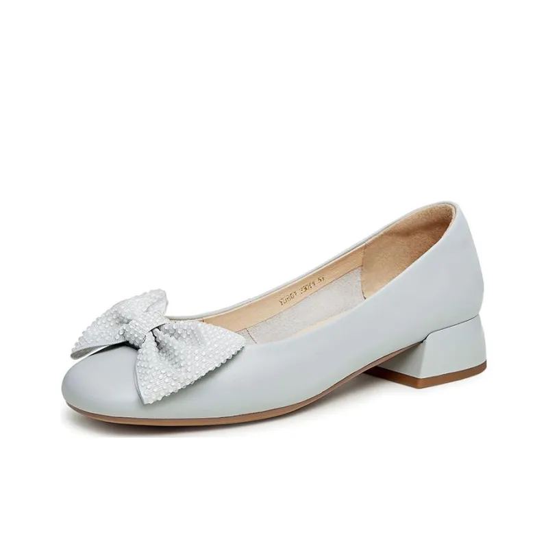 Tata Chunky Heel High Heels 3cm Women's-5