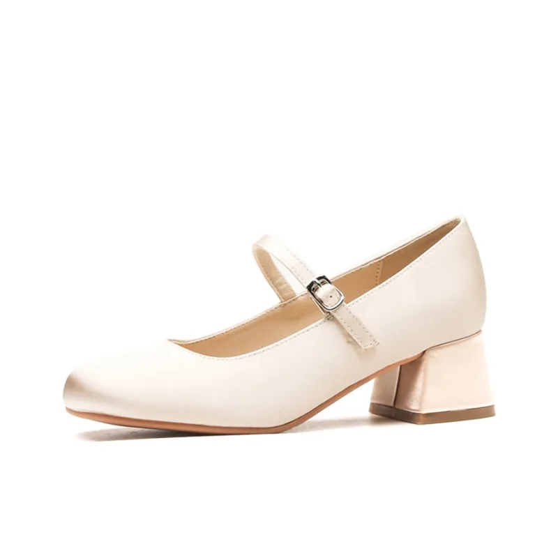 TADSW Chunky Heel High Heels 4.5cm Women's-8