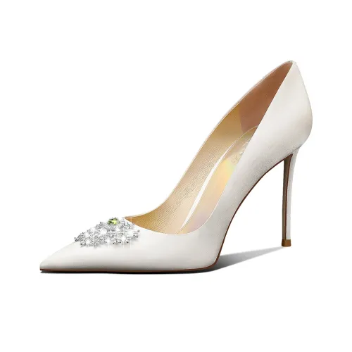 Miss Left Slim Heel High Heels 9.5cm Women's