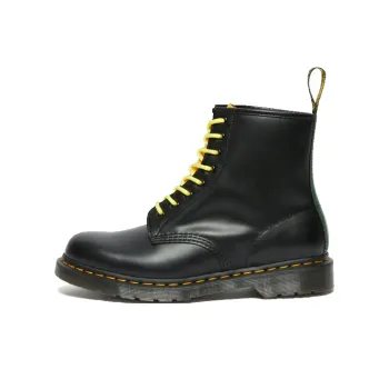 Dr.Martens 1460 Contrast Smooth Leather Lace Up Boots 'Black'