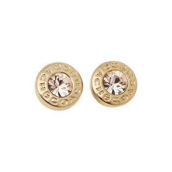 COACH Alloy Stud Earrings Women's Gold