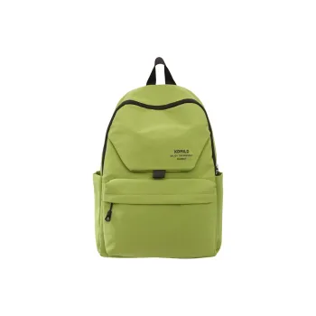 GOBLIN SHARKS 1759 Nylon Backpack Unisex Green White/Red Black