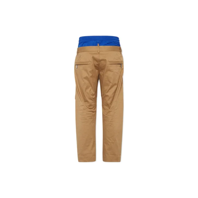 DSQUARED 2 Logo Patch Cargo Jeans-1