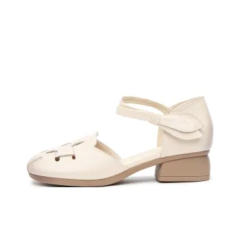 Conley Bird Chunky Heel Casual Single Shoes 3.7cm Women's