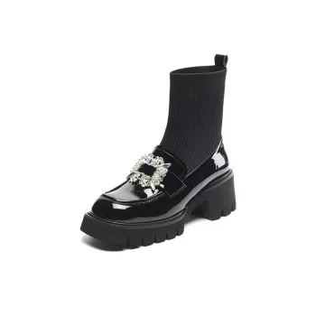 PT'SON Ankle Boots 6cm Women's Black