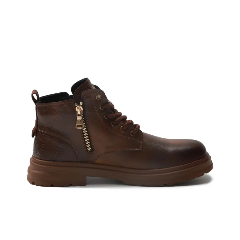 TOM TAILOR Cool Black Urban Techwear Fashion Boots Martin Boot Men's-10