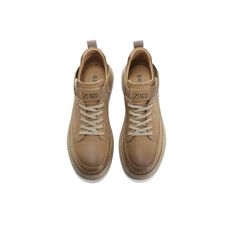 Senda Ankle Boots Men Brown/Gray-3