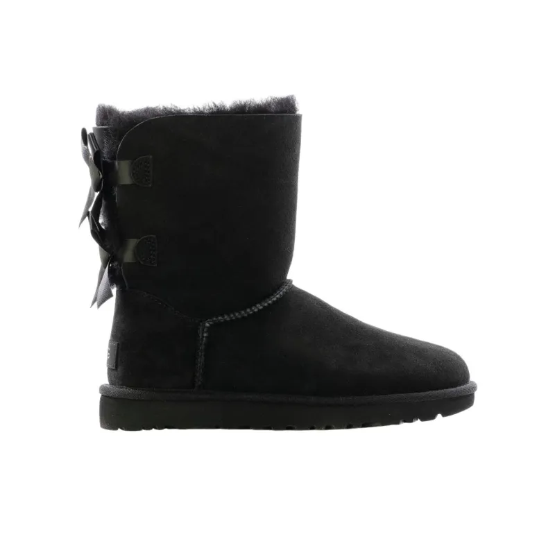 UGG Bailey Bow Ii Boot Black Women's-1
