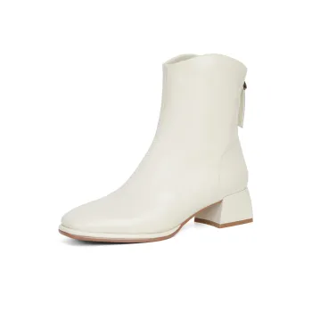 PT'SON Ankle Boots Women's Black, Camel
