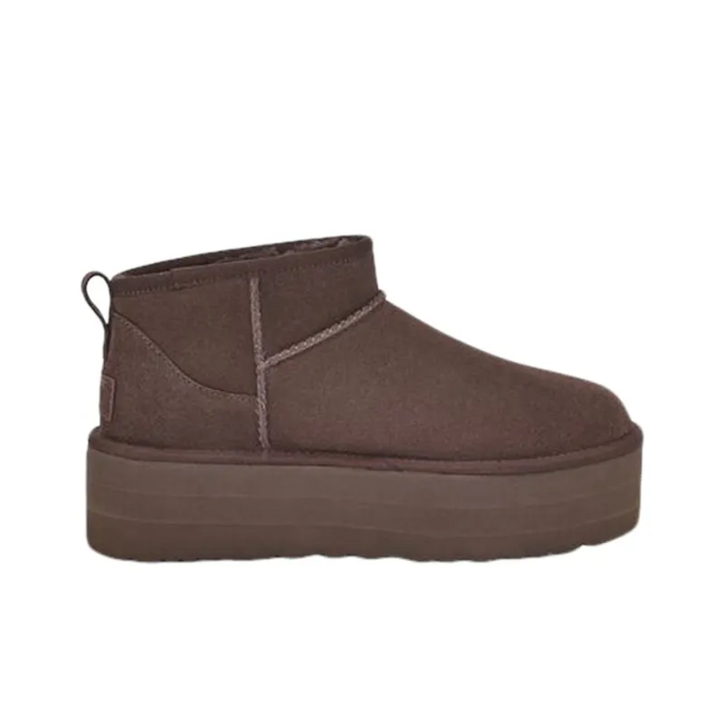 UGG Classic Ultra Mini Platform Boot Burnt Cedar Women's-1