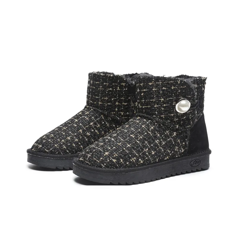 ABIDJAN Warm Short Mid-Calf Snow Boots Unisex-2