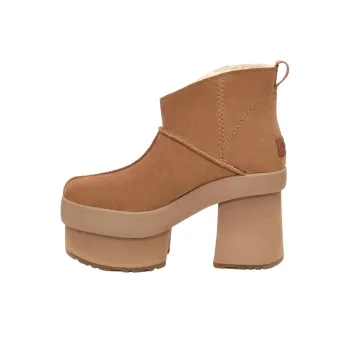UGG New Heights Platform Mini Boot Chestnut Women's