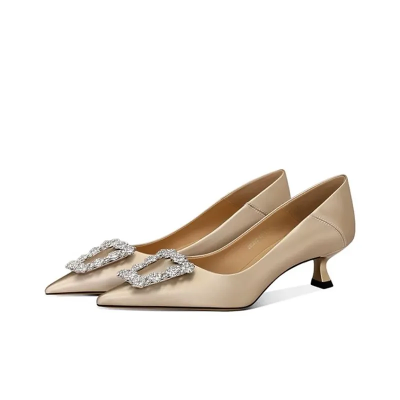 JESSICA SOPHIA Slim Heel High Heels 3.5cm Women's-4