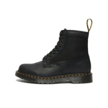 Dr.Martens 1460 Panel Leather Lace Boots Black/Yellow