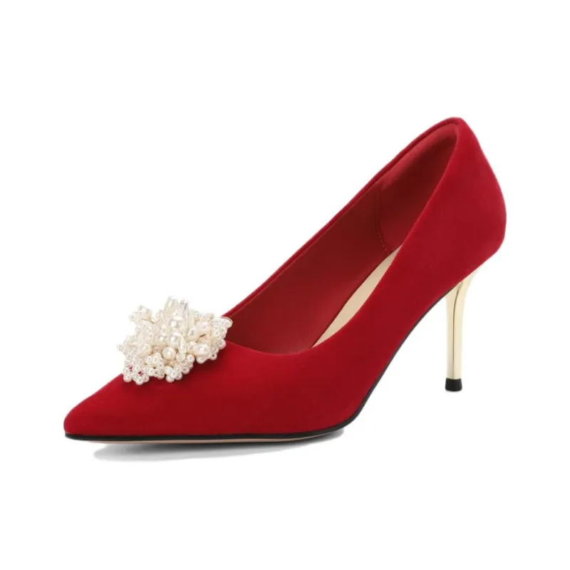 BELLE High Heels Women's Red-1