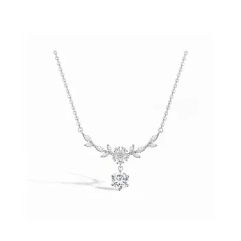 Hurry That Year Sterling Silver Necklaces Women's Silver