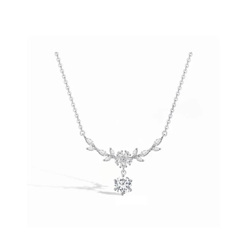 Hurry That Year Sterling Silver Necklaces Women's Silver-0