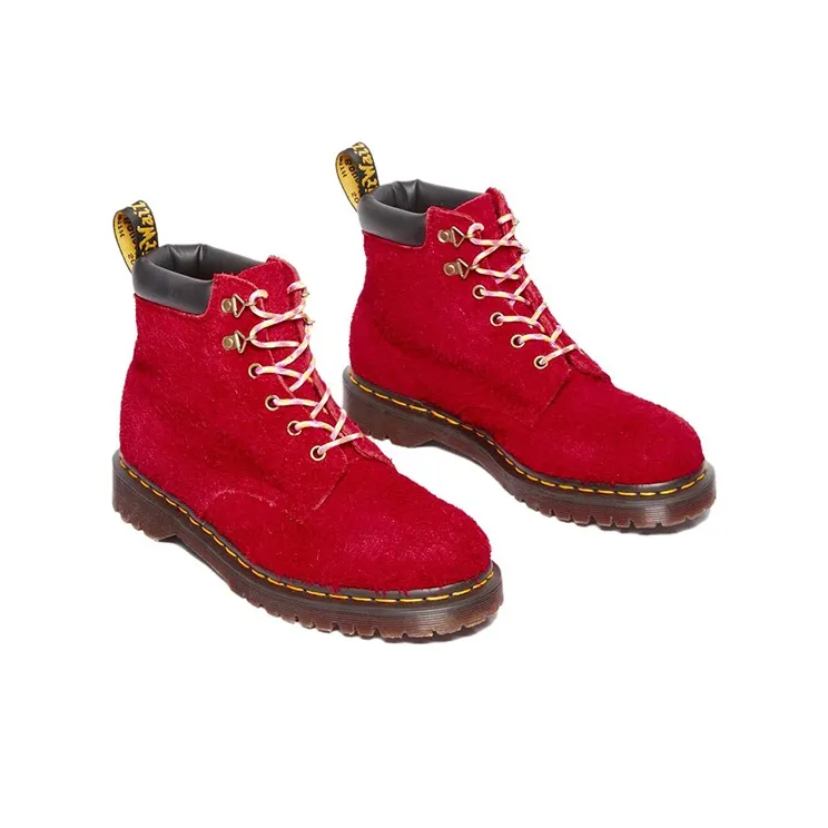 Dr.Martens 939 Ben Suede Hiker Style Boots 'Dms Red'-2