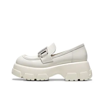 CHERYKALLY Chunky Heel High Heels 6.5cm Women's Ecru