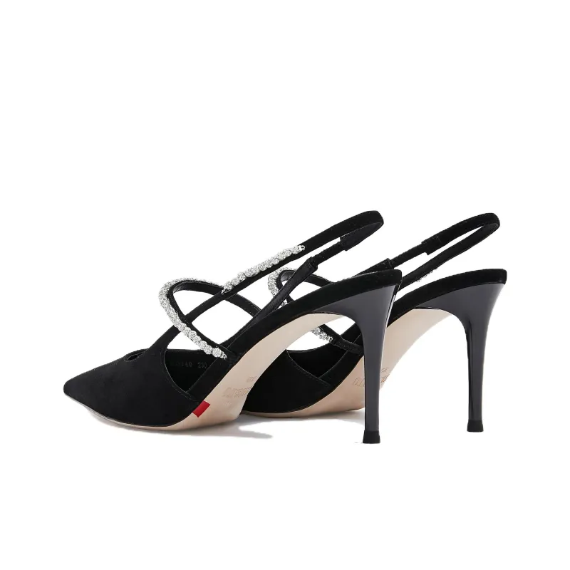 Staccato Rose Tango Wedding Shoes High Heels 8.5cm Women's-8