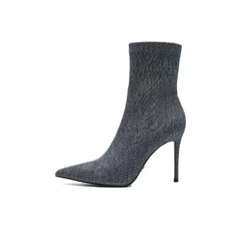 NINE WEST Ankle Boots 9.5cm Women's Blue