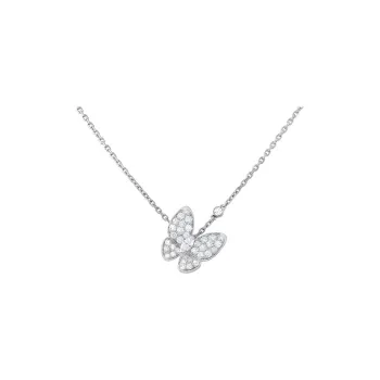 Van Cleef & Arpels White Gold Earrings Women's