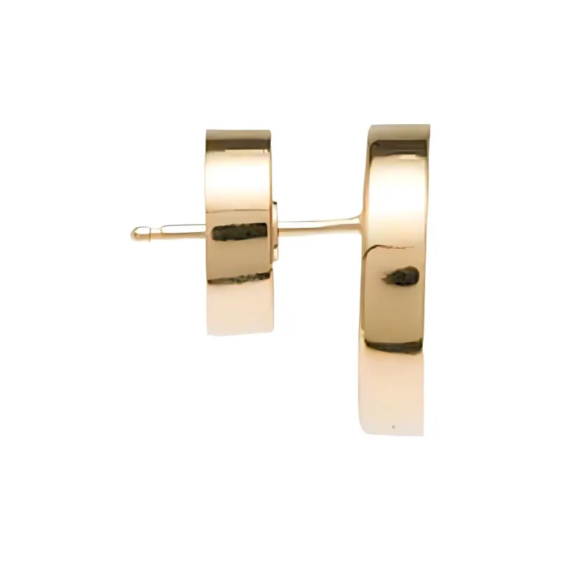 MIU MIU Logo embossed Stud Earrings-1