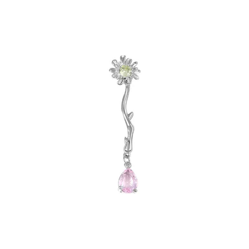 Welcome To The Treasure Zircon Earrings Unisex-0