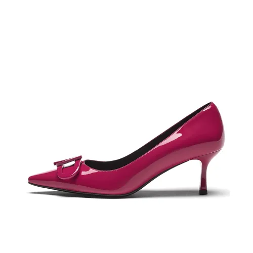 73Hours Double sided Charm Series Slim Heel High Heels 6.5cm Women's