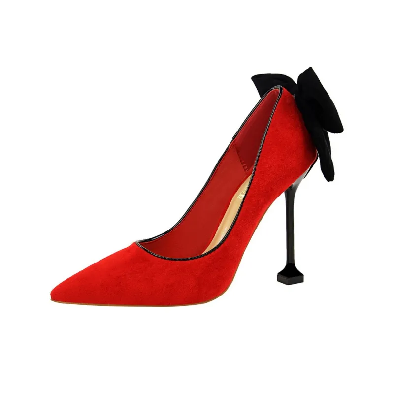 QITUMAUL High Heels Women's Gold-1
