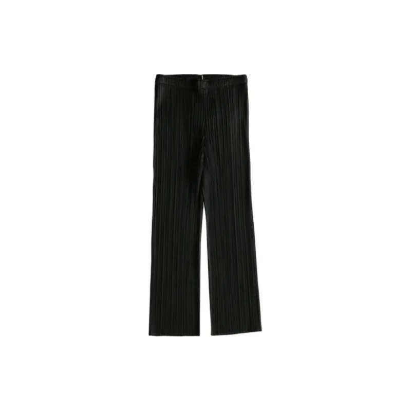 PLEATS PLEASE ISSEY MIYAKE Basics Pants 'Black'-1