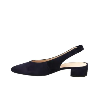 Gabor Chunky Heel High Heels 3cm Women's Marine Blue
