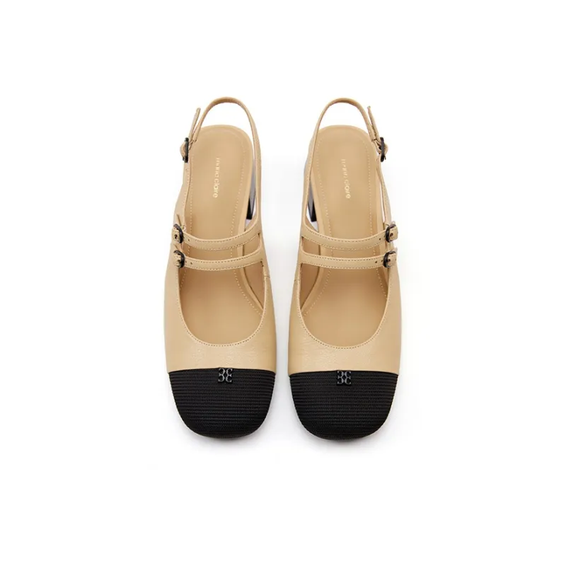 Marie Claire Chunky Heel High Heels 3.3cm Women's-7