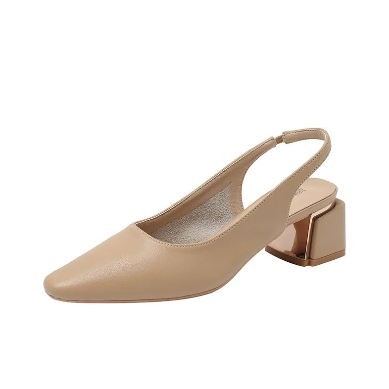 YAFEI XUANYU Chunky Heel High Heels 5cm Women's-7