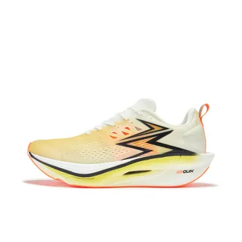 361° Cushioning Anti Slip And Wear Resistant Low Top Running Shoes Unisex Floral Yellow