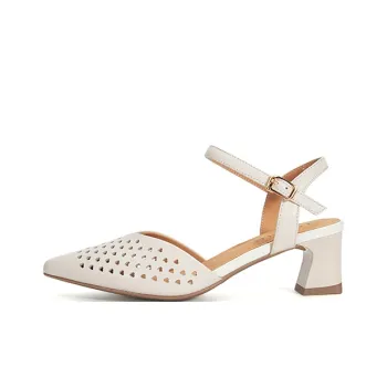 LESELE Chunky Heel High Heels 5.5cm Women's