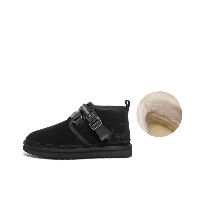 BELLE Snow Boots Men Yellow/Black-4